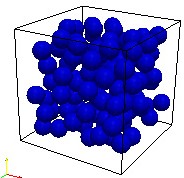 Modeling and simulation of particle doped materials under an electromagnetic field